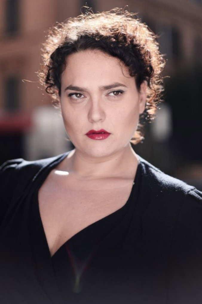 Francesca Turrini as Stella in Feather