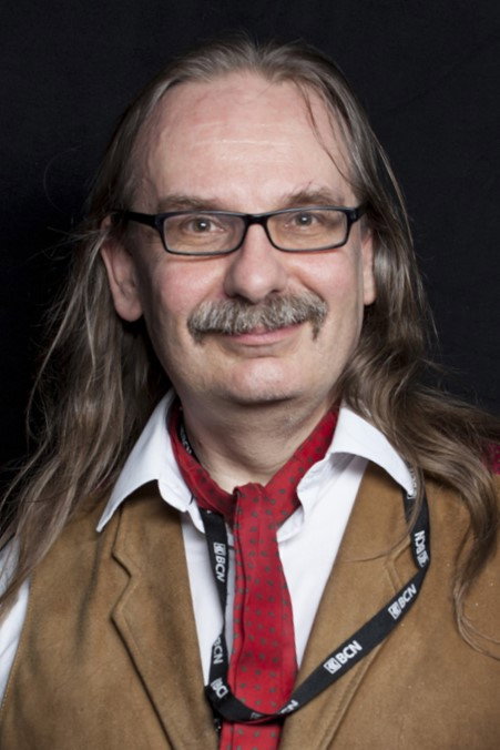 Kim Newman as Self in The Trail of Dracula