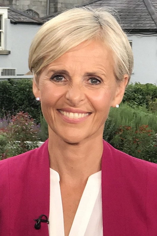 Anna Jones as News Anchor in You, Me and the Apocalypse