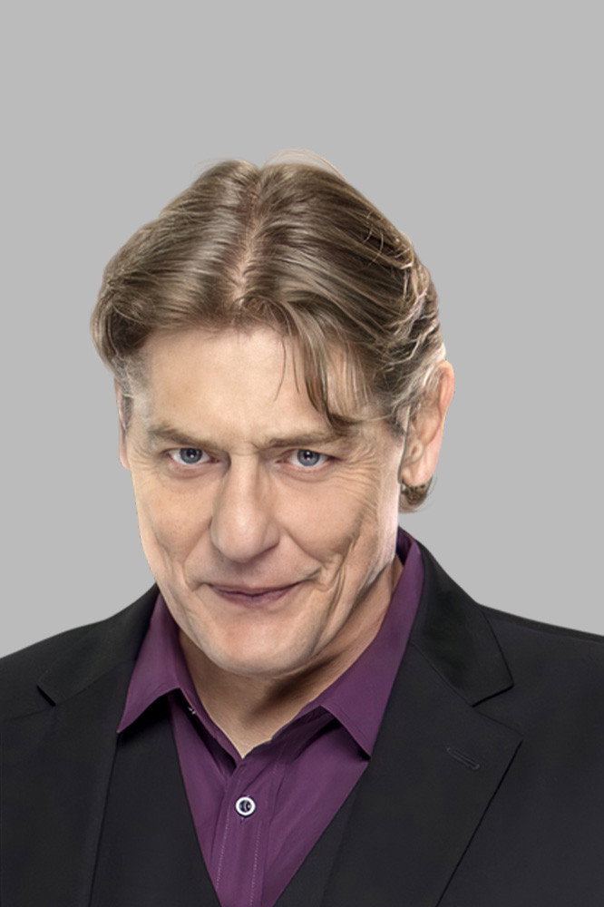 Darren Matthews as William Regal in WWE Confidential