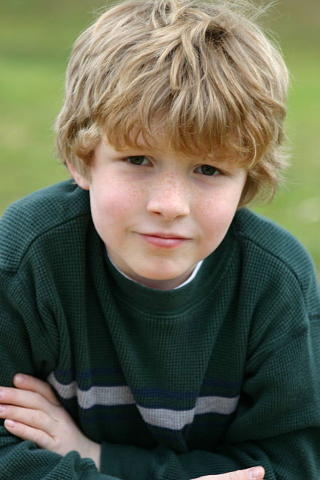 Drake Johnston as Young Henry in Blunderkind
