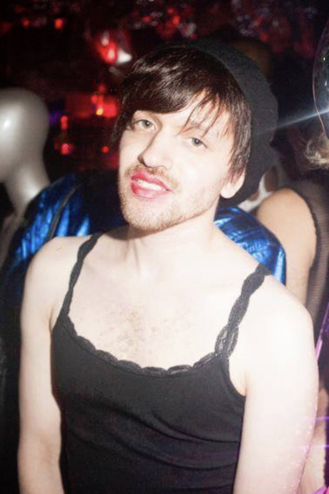 David J. White as Sandra in PVT Chat