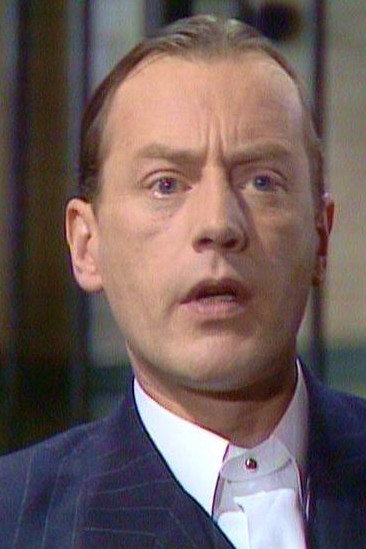 Peter Blythe as Samuel Ballard, Q.C. in Rumpole of the Bailey