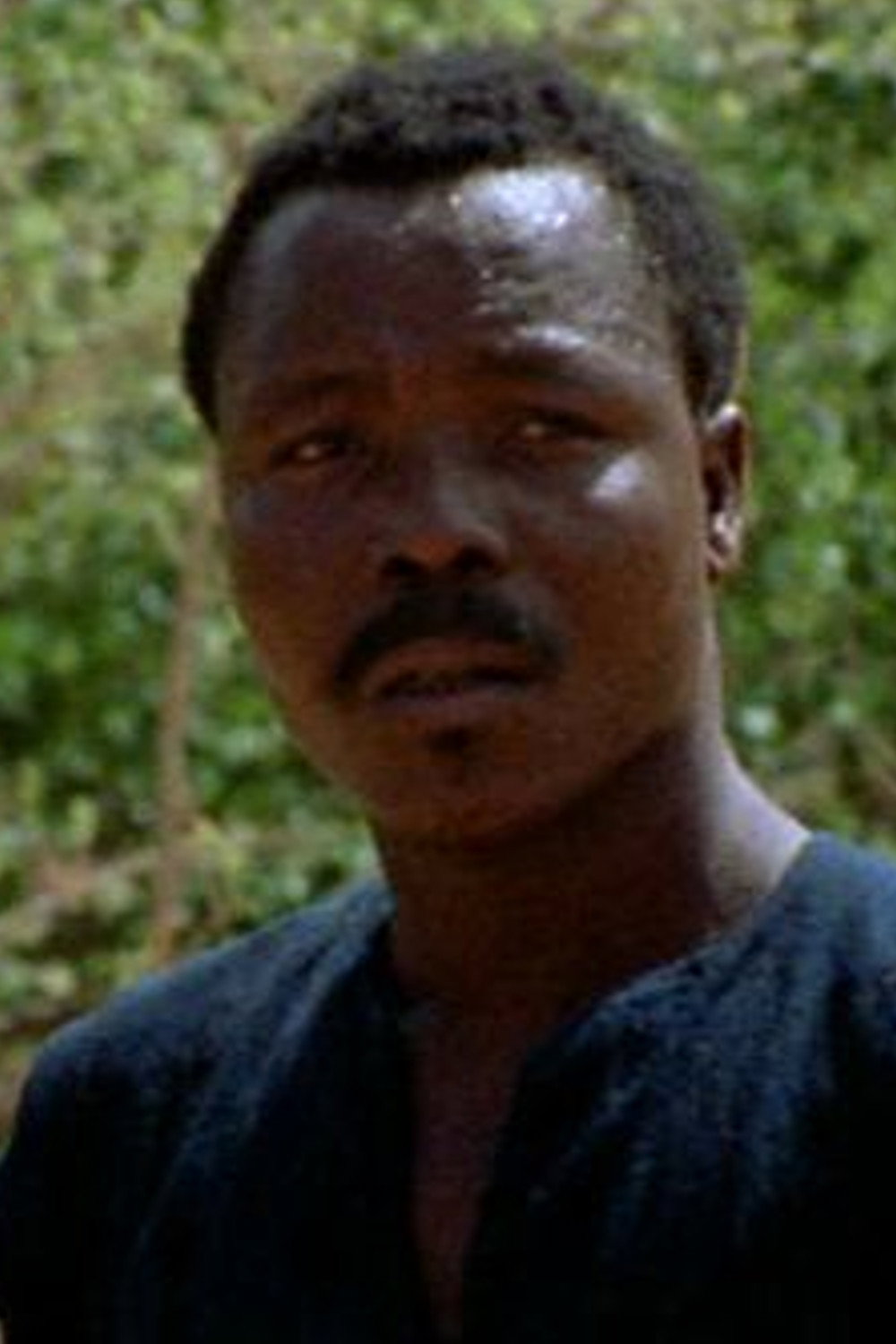 Oumarou Ganda as Edward G. Robinson in I, a Negro
