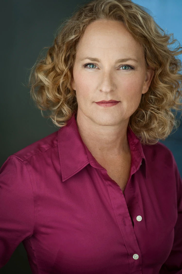 Nancy Kerr as Erica in A Whirlwind Wedding