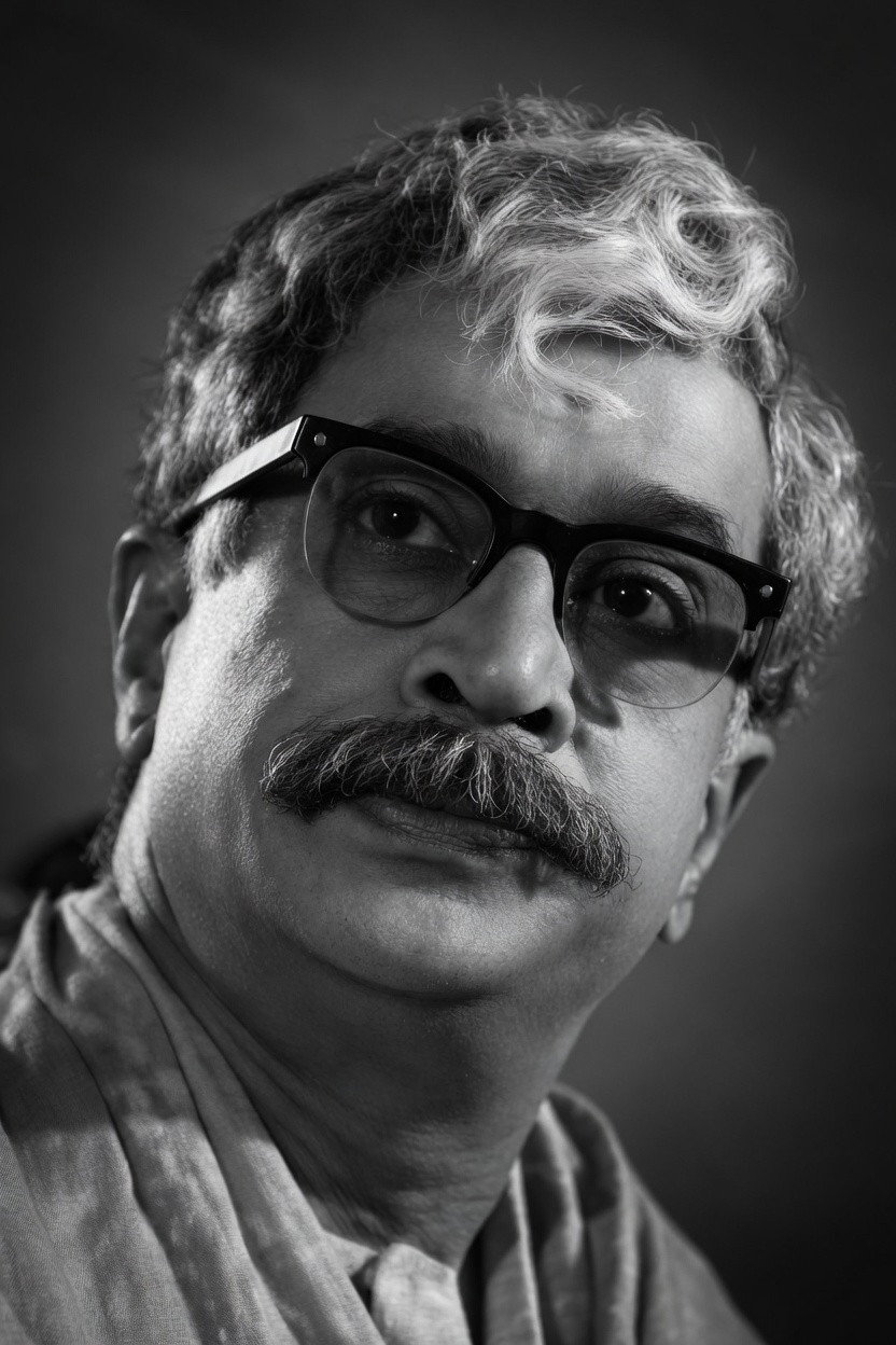 T. S. Muthaiah as Usha's father in Bhadradeepam