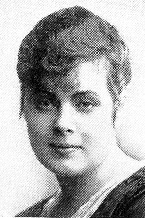 Mary Gräber as Ms. Brune in Peter the Tramp