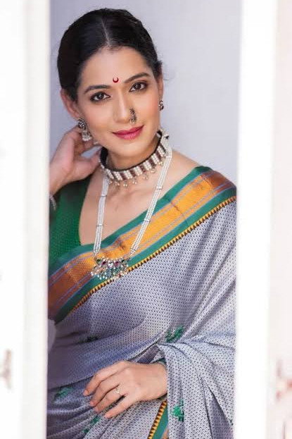 Urmilla Kothare as Radhika in Ti Saddhya Kay Karte