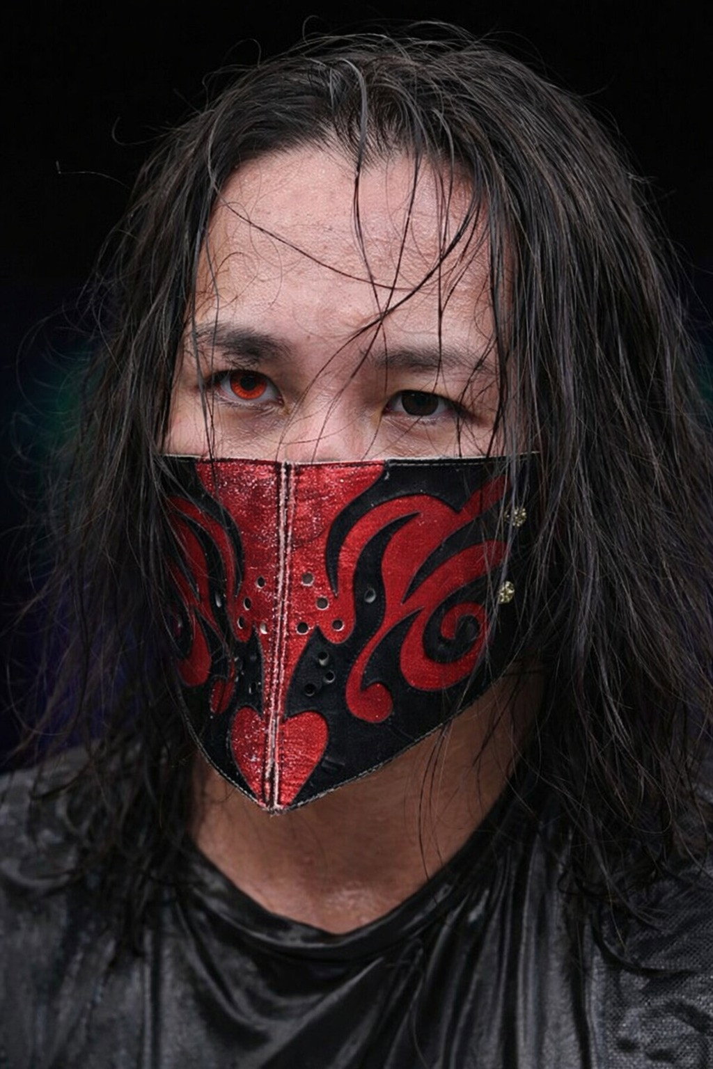 Tatsuya Hayama as DOUKI in NJPW The New Beginning in Hiroshima 2021 - Night 1