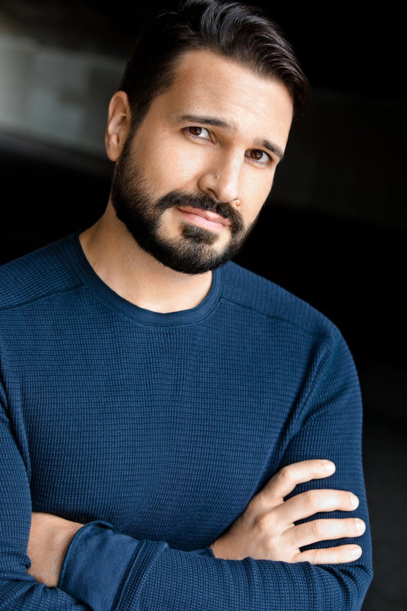 Adam Slemon as Detective Mills in Morgan: Killer Doll