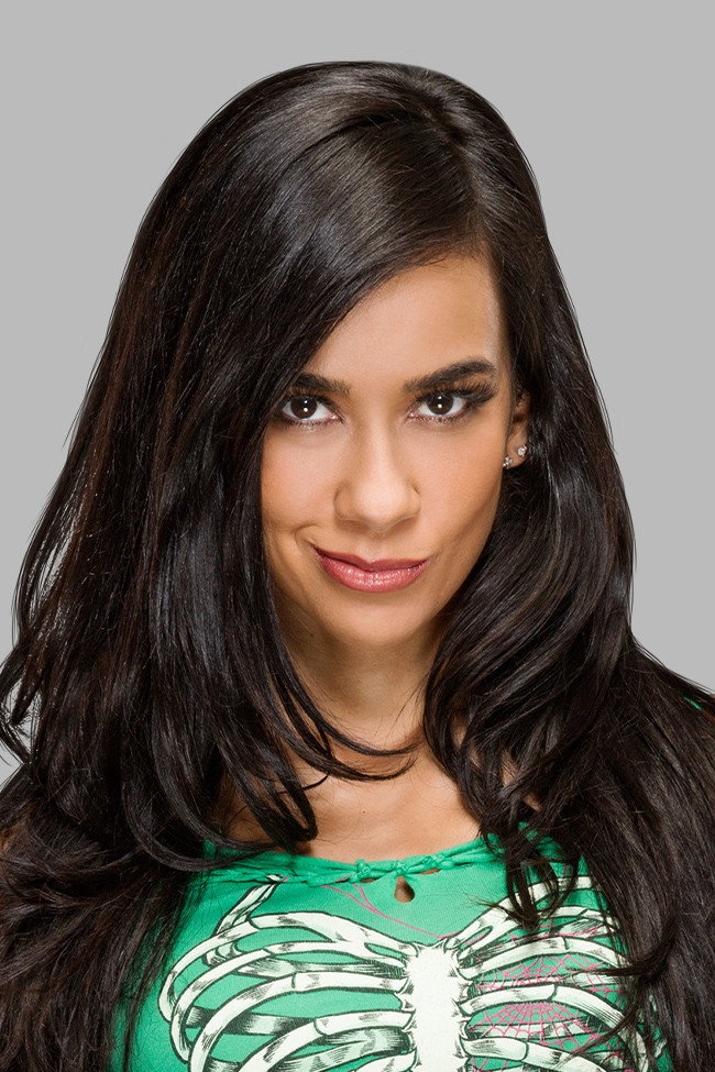 April Jeanette Mendez as AJ Lee in WWE WrestleMania 42 – Saturday