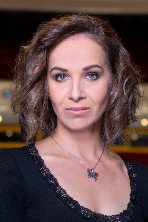 Tatiana Poláková as Eliza Doolittlová in Pygmalion