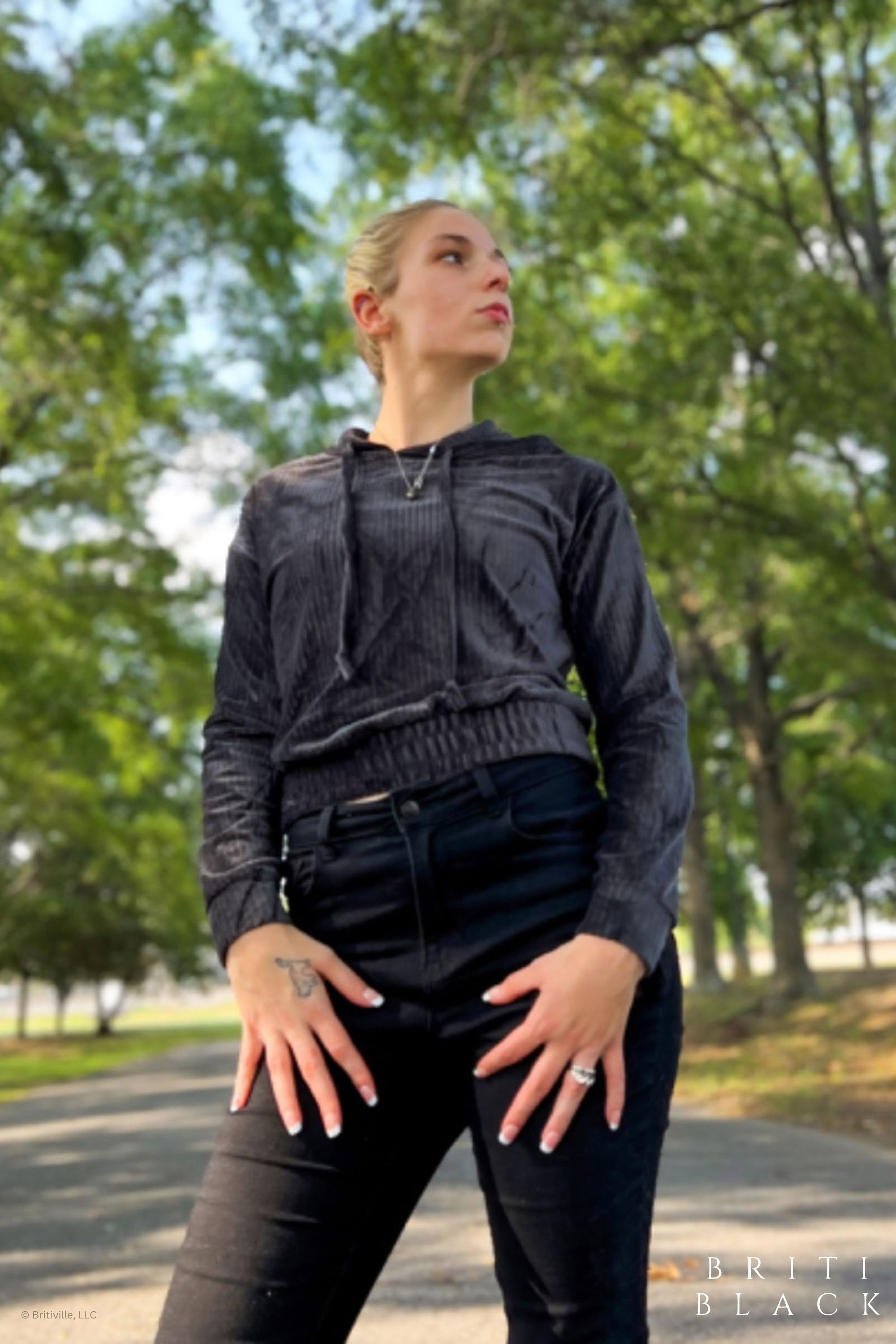 Briti Black as Herself in Matthew & Briti