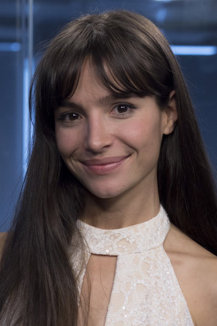 Brenda Asnicar as Nieves /Juana Carabajal in Cumbia Ninja