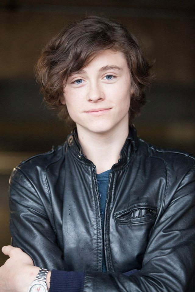 Tristan Lake Leabu as Christopher in The Christmas Spirit