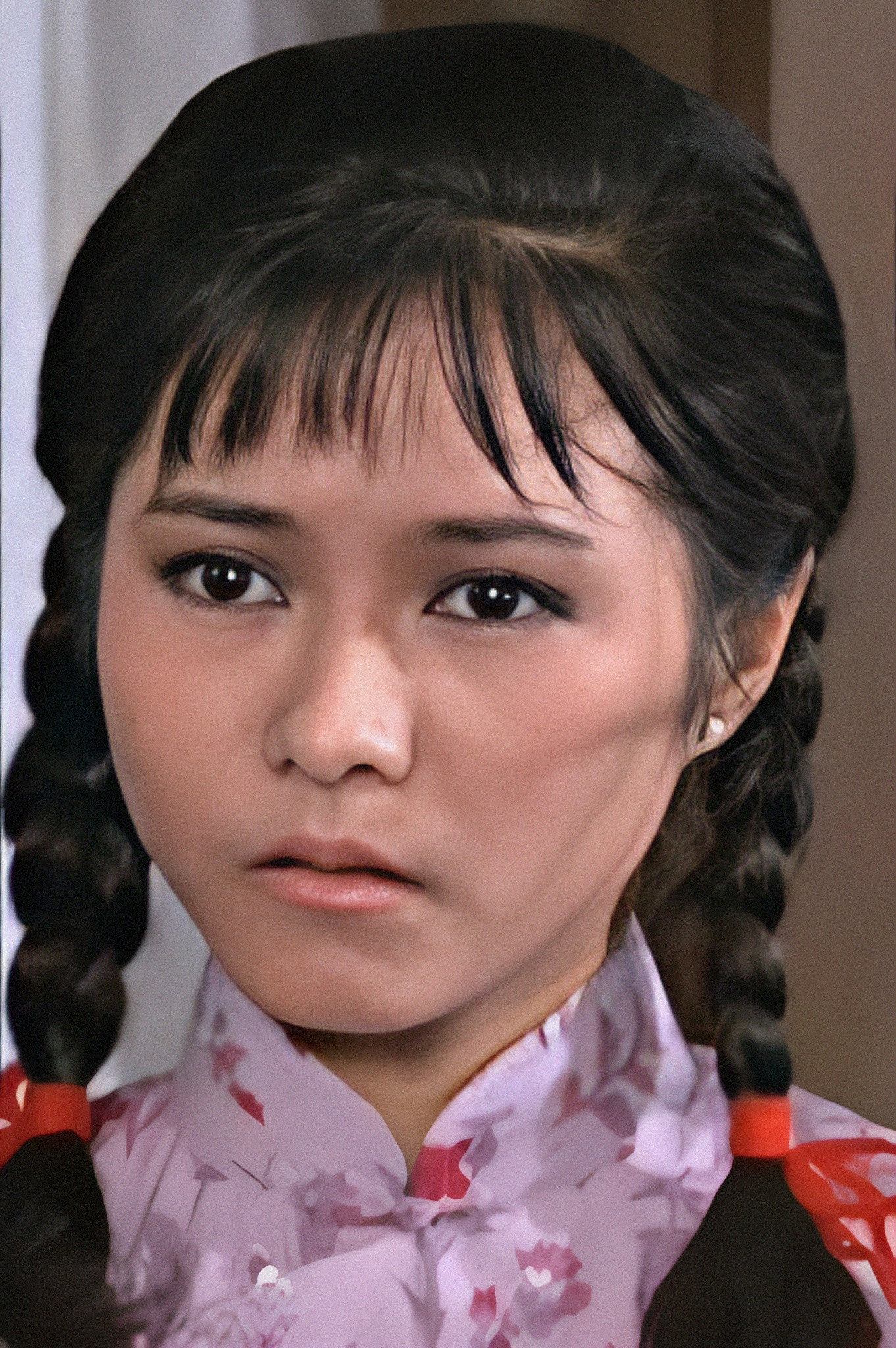 Shirley Wong Sa-Lee as Foon Ying's girl in The Kung Fu Monks