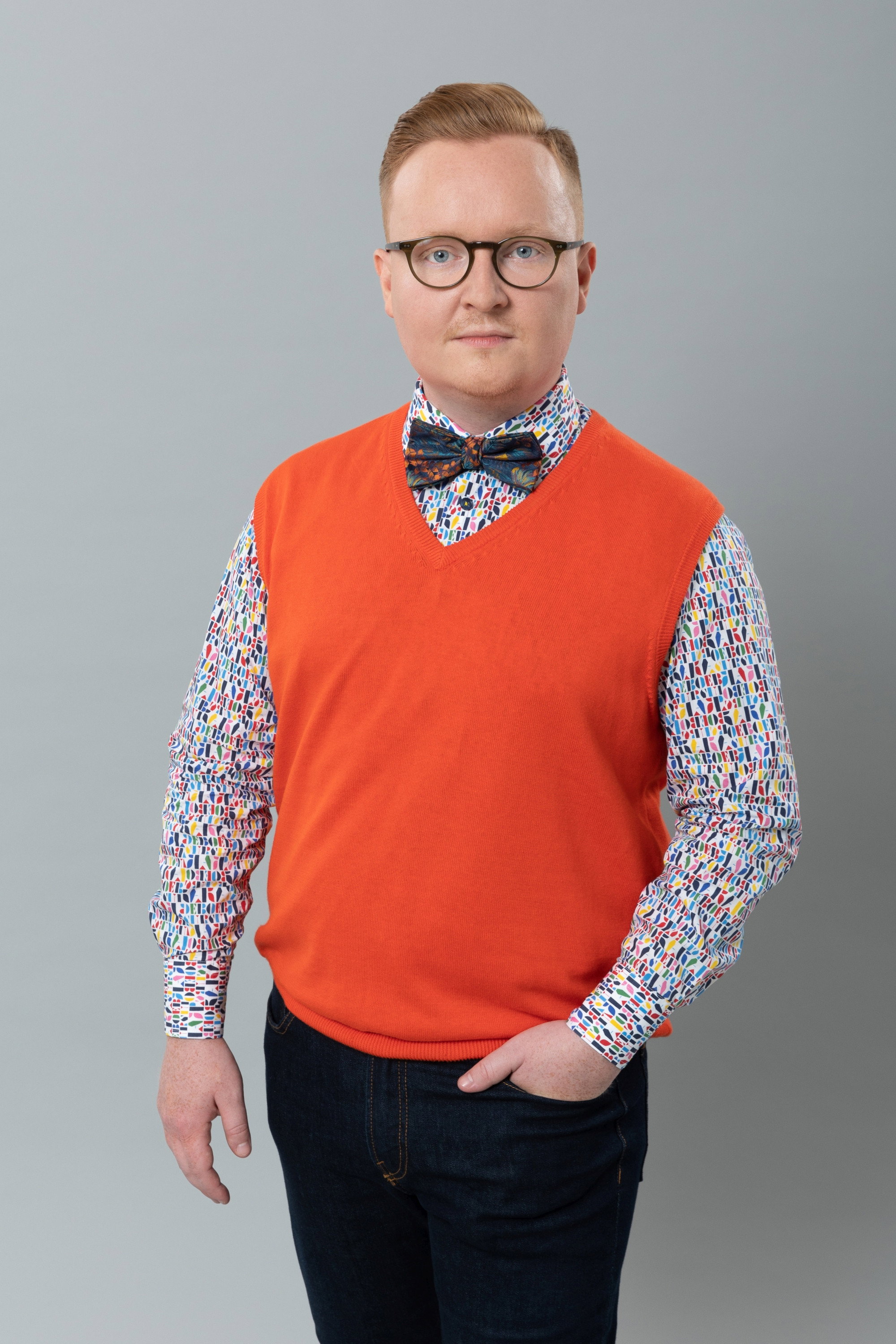 Václav Slabyhoudek as Pan Lišák in Na lovu