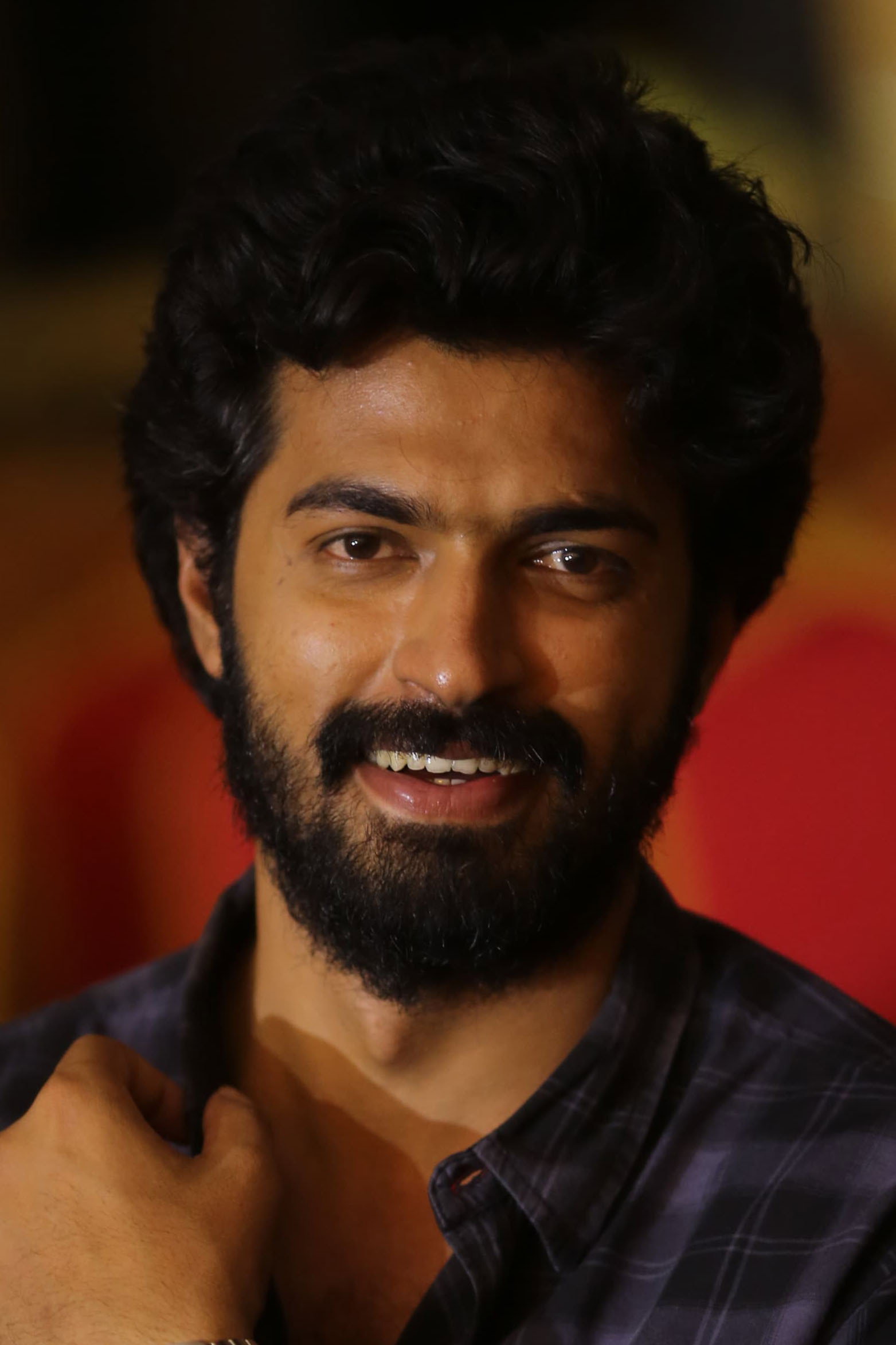 Ajay Balakrishna as Karthik in Ini Oru Kadhal Seivom