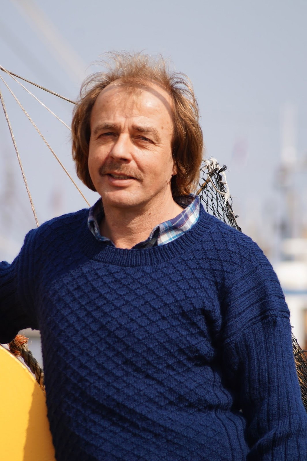 Henk Buitjes as Garnalen visser van de Wilde Keuken in De Wilde Keuken