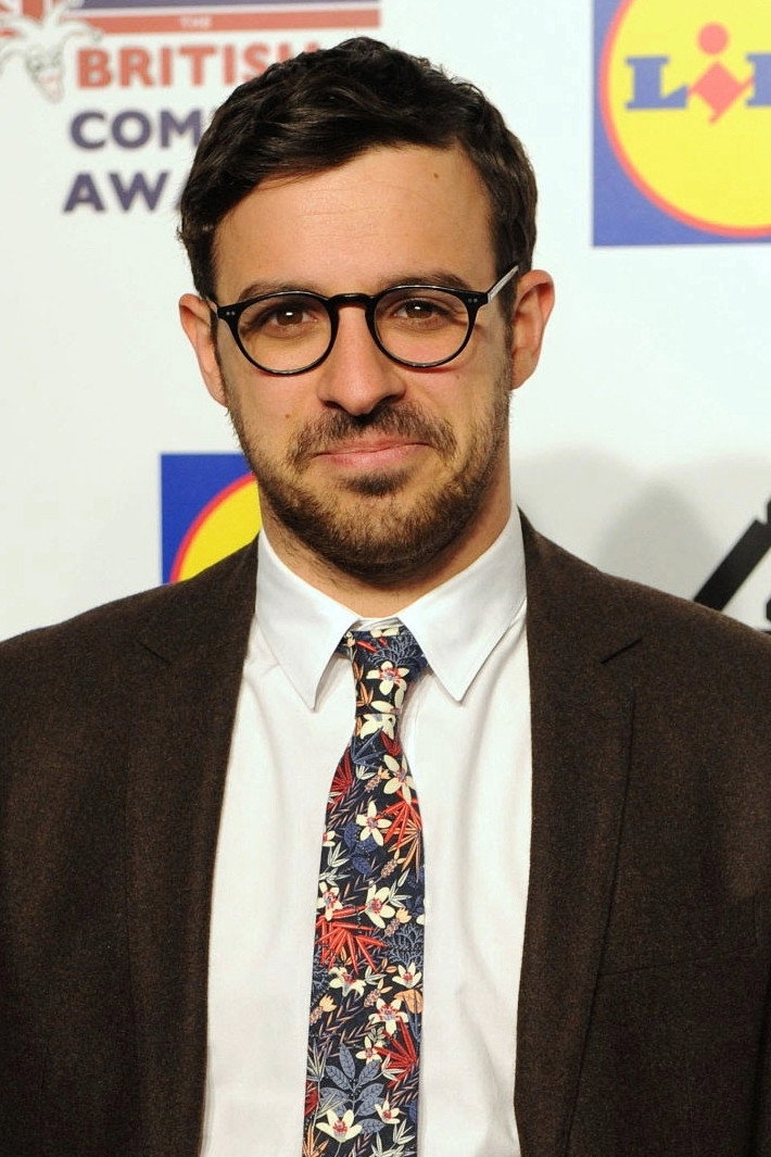 Simon Bird as HQ mission voice in Celebrity Sabotage