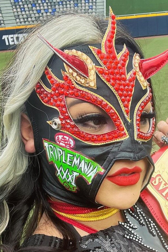 Lady Flammer as Lady Flammer in AAA Rey De Reyes 2026