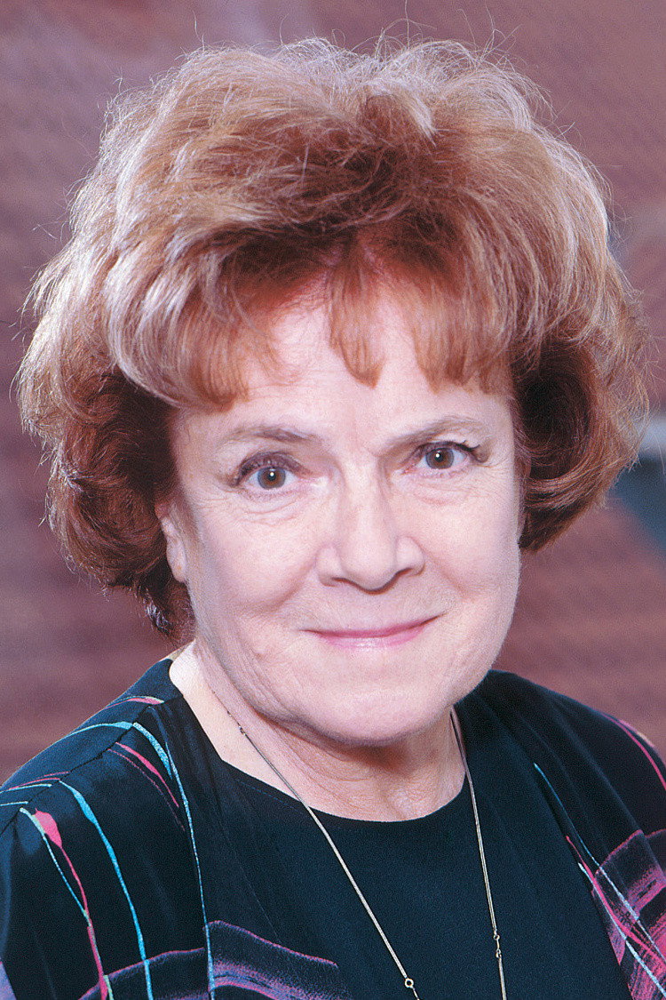 Vlasta Chramostová as Vlasta, Racek's wife in A Life at Stake