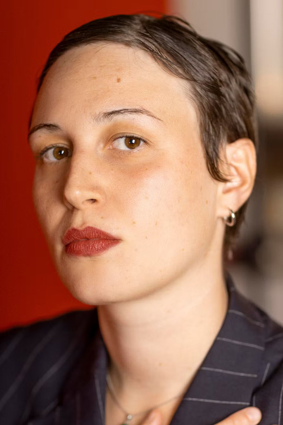 Marie Tragousti as Monika in Touched