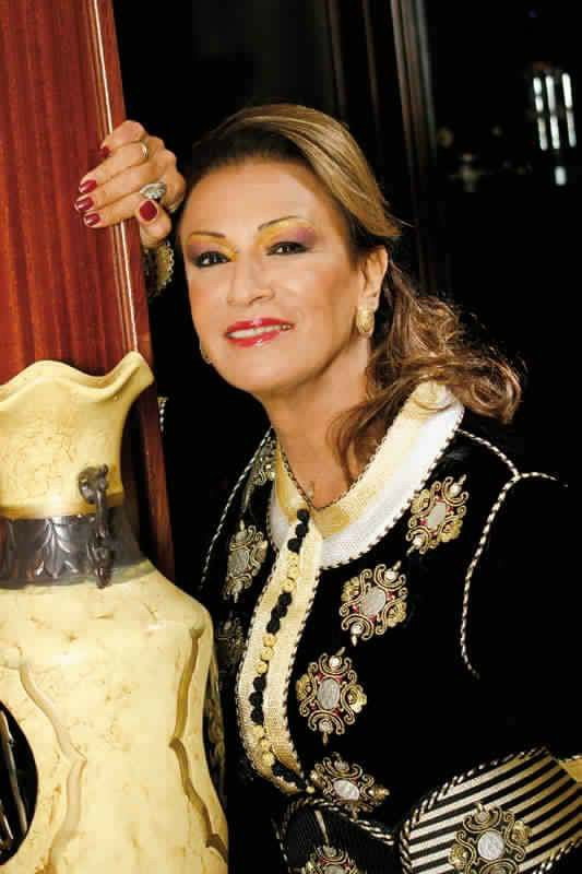 Nezha Regragui as Ghita in Mansour returns