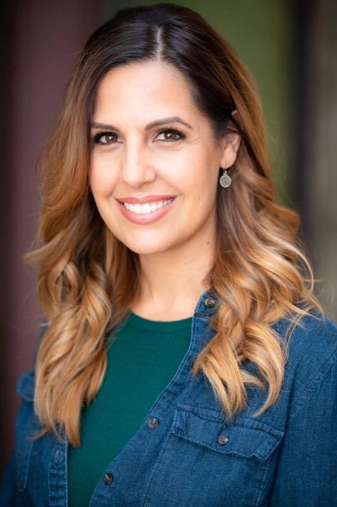 Katharine Franco as Emilia in I (Iago)