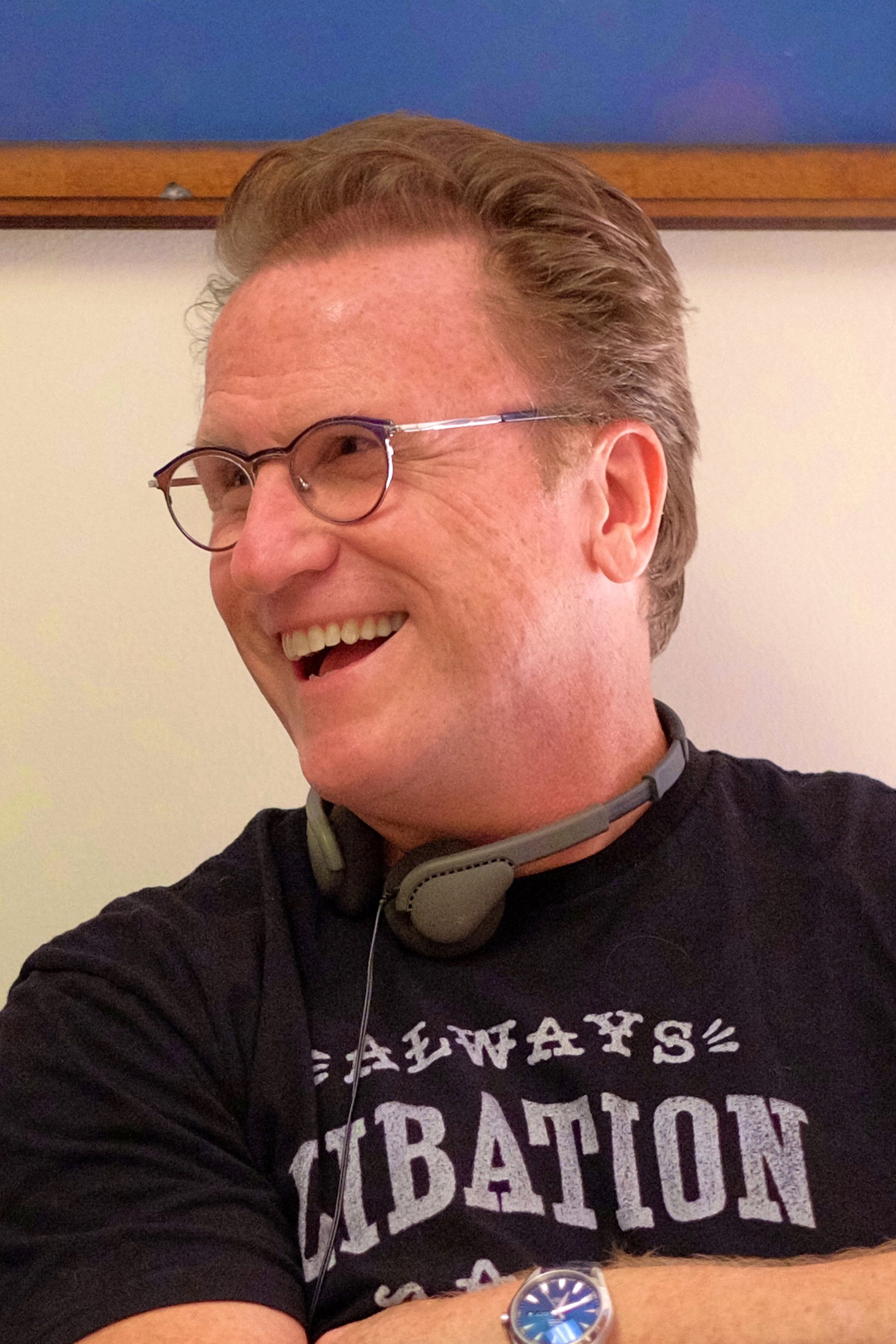 Scott Williams as Radio DJ in Stationed At Home