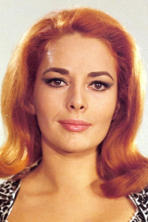 Karin Dor as Maleva Kerstein in Los monstruos del terror