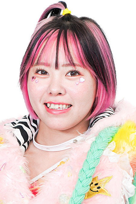 桃野美桜 as Mio Momono in Sendai Girls' Pro-Wrestling in Sendai PIT