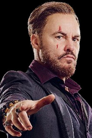 Rob Fowler as Falco in Bat Out of Hell: The Musical