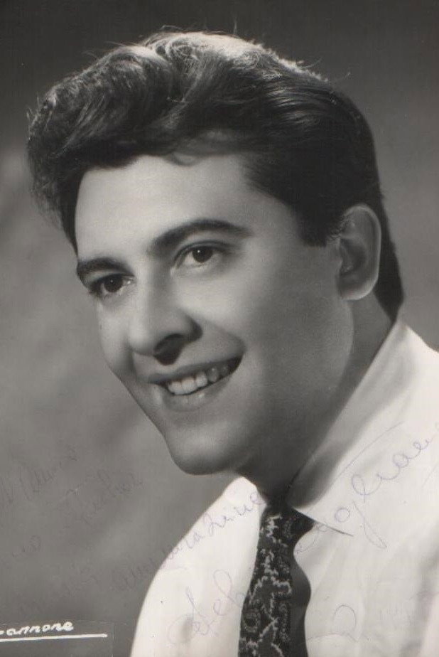 Achille Togliani as Ser Tosetto in Bertoldo, Bertoldino and Cacasenno