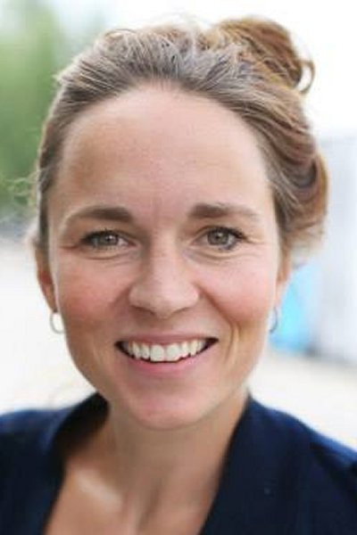 Julie Riis as Malene in Nattens Engle