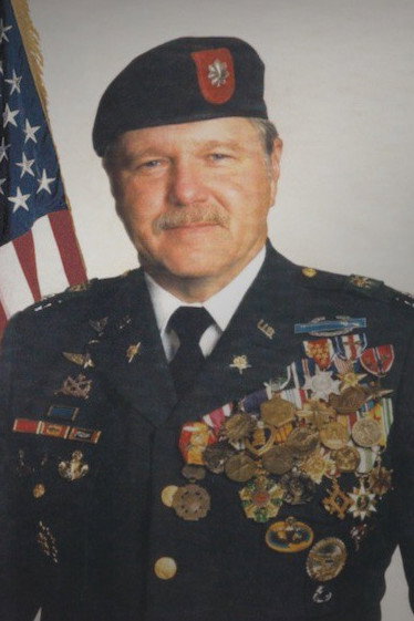 Bo Gritz as Lt. Col. Steel in Rescue Force