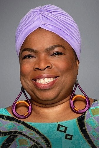 Shola Adewusi as Mrs. Moore in Cider with Rosie