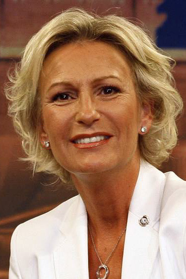 Sabine Christiansen as Self - Host in Sabine Christiansen