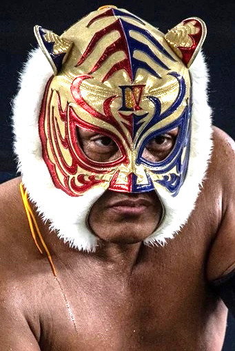 Yoshihiro Yamazaki as Tiger Mask in NJPW Road to Wrestling Dontaku 2026 - Day 6