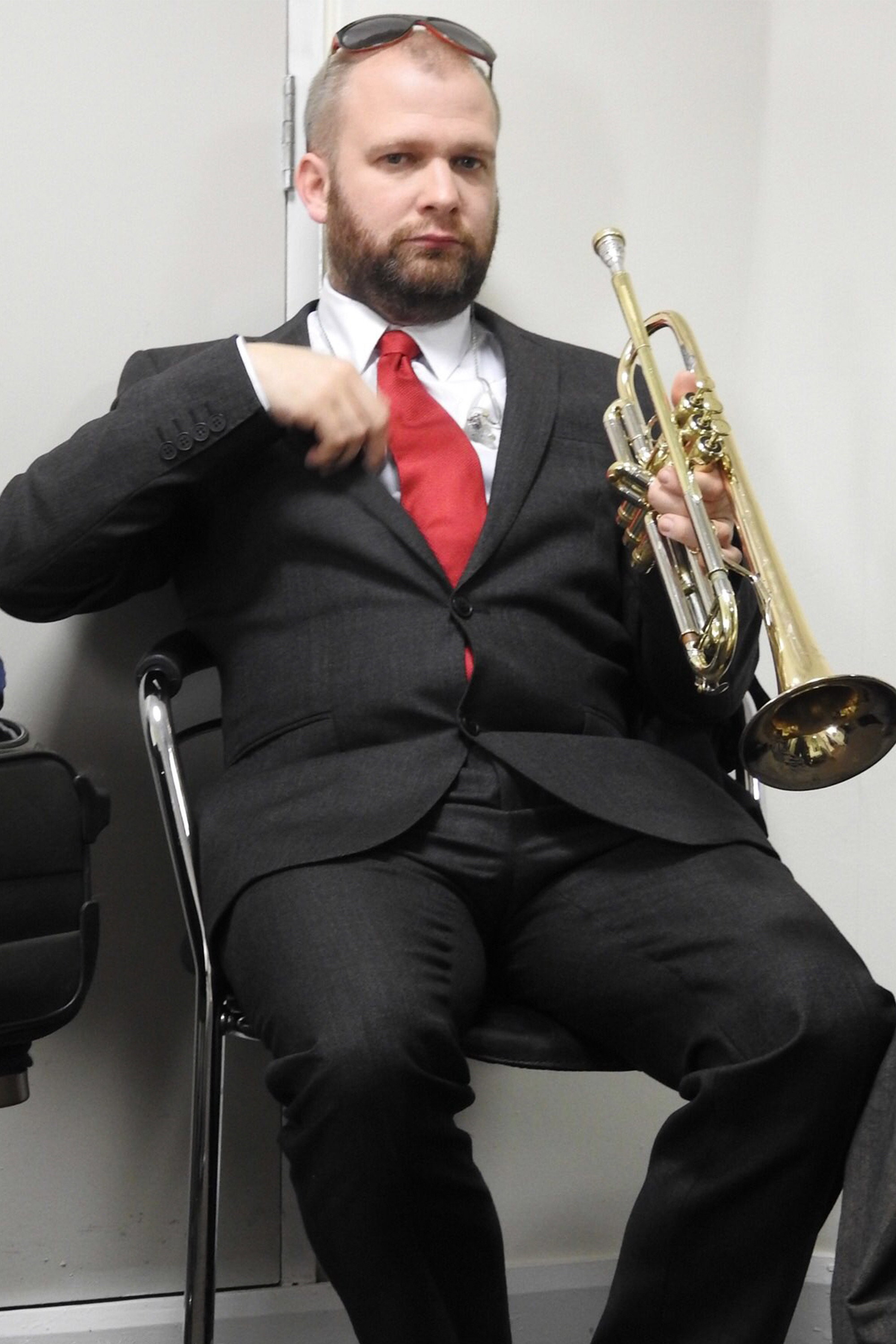 Joe Auckland as Joe Auckland in The Horne Section TV Show