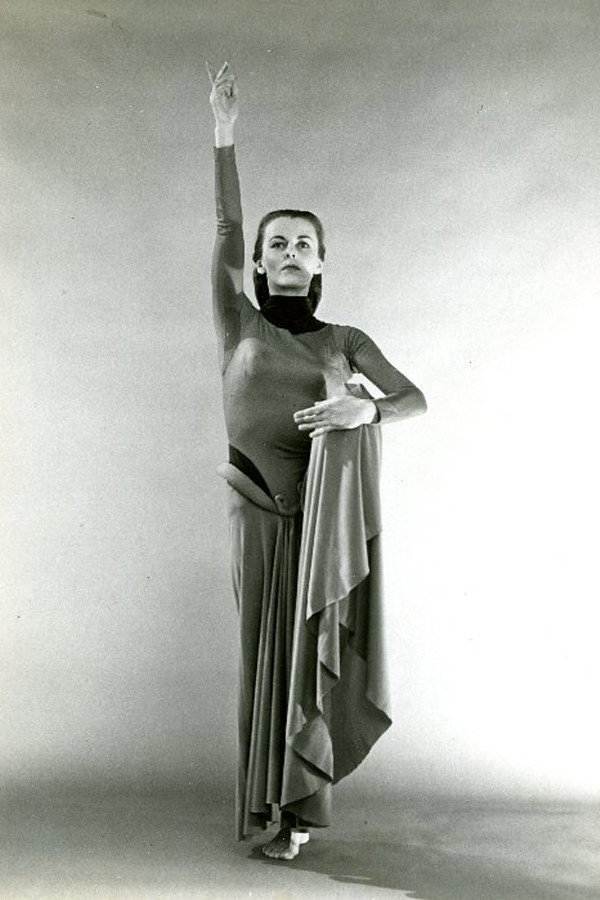 Ethel Winter as Worshipper in Appalachian Spring
