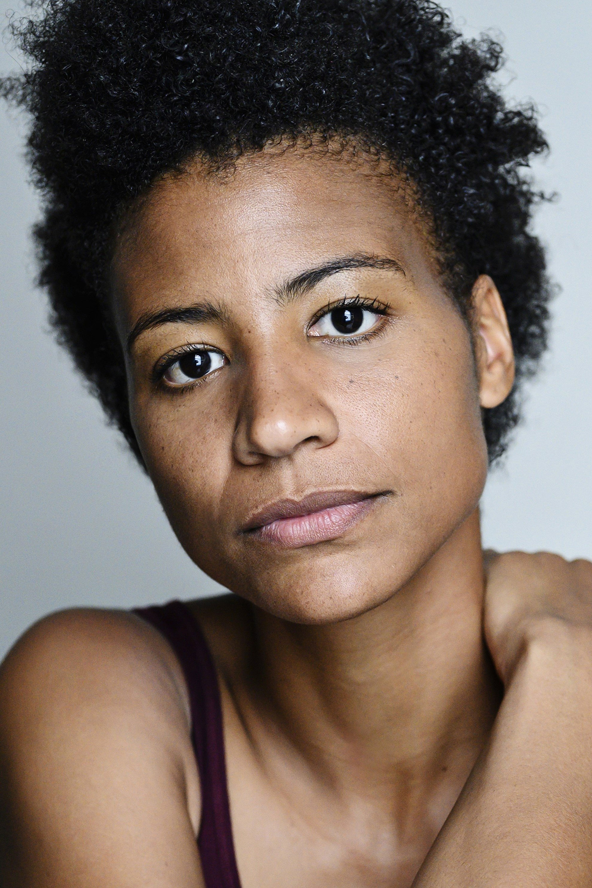 Jessica Murrain as Lisa in Blonde. Purple