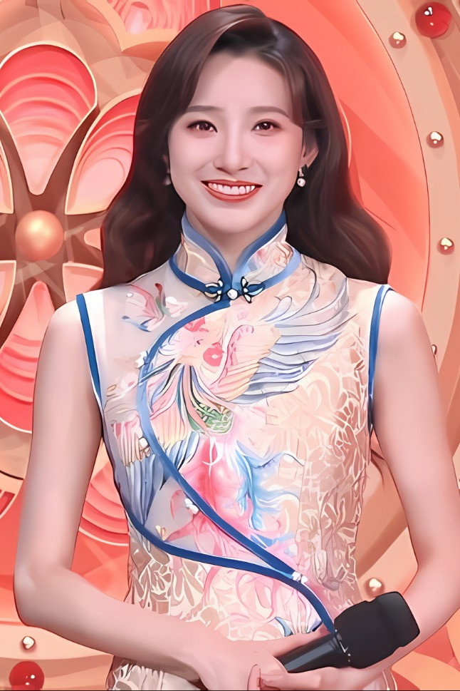 Fanshu Ma as 主持人 in CMG Spring Festival Gala