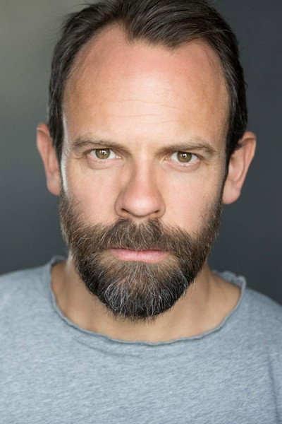 Keir Charles as George in Flesh and Blood