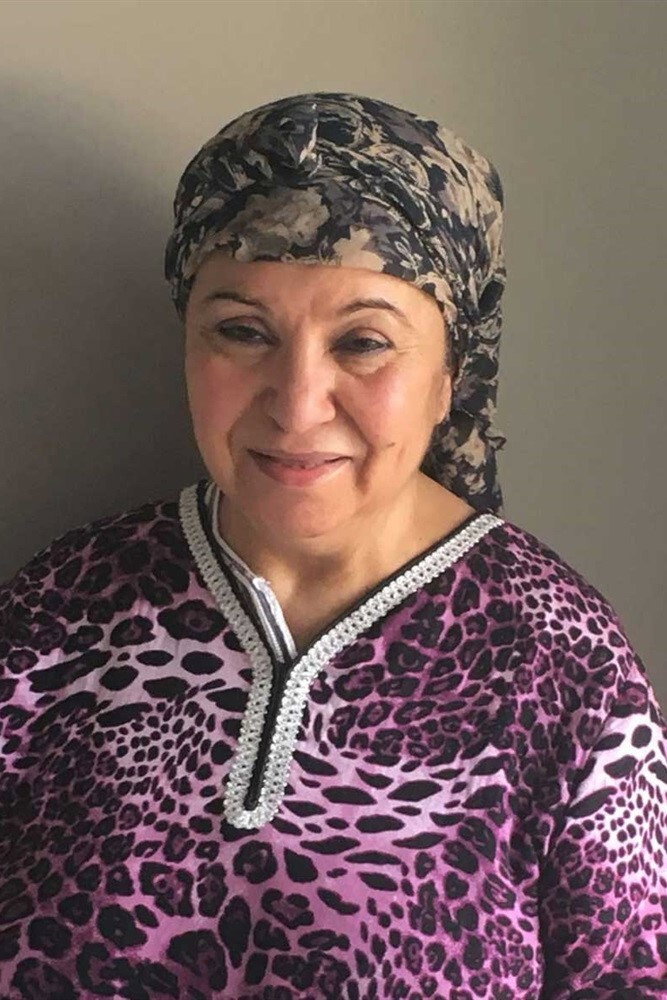 Saïda Bekkouche as Hafida in Sous les pieds des femmes