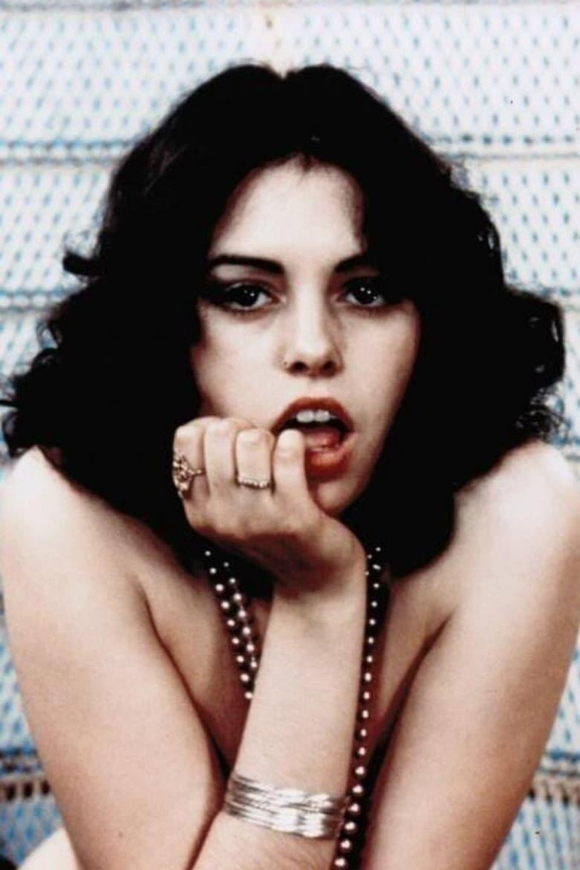 Lina Romay as Ana in White Cannibal Queen