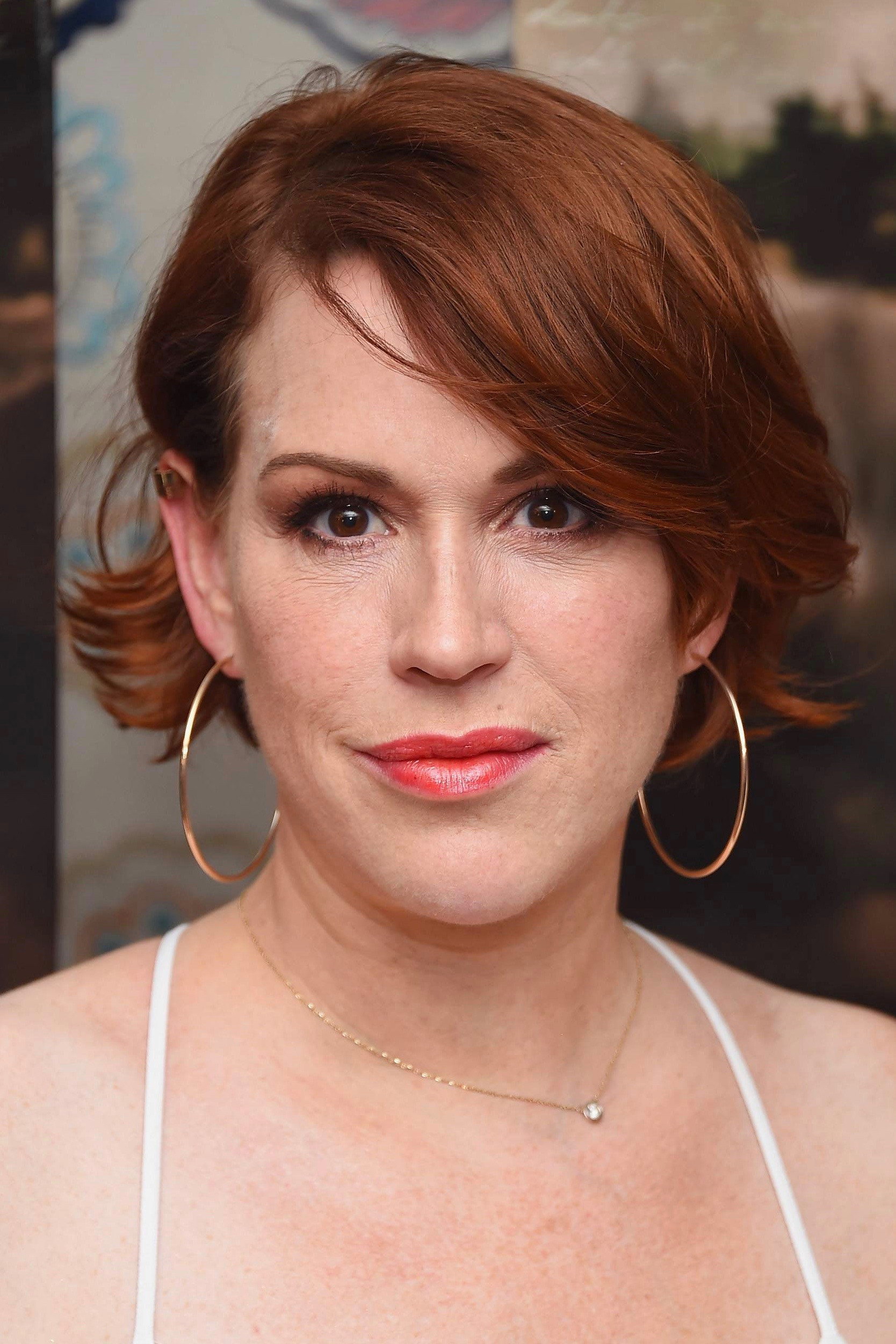 Molly Ringwald as Anne Frank (voice) in Saturday TV Funhouse