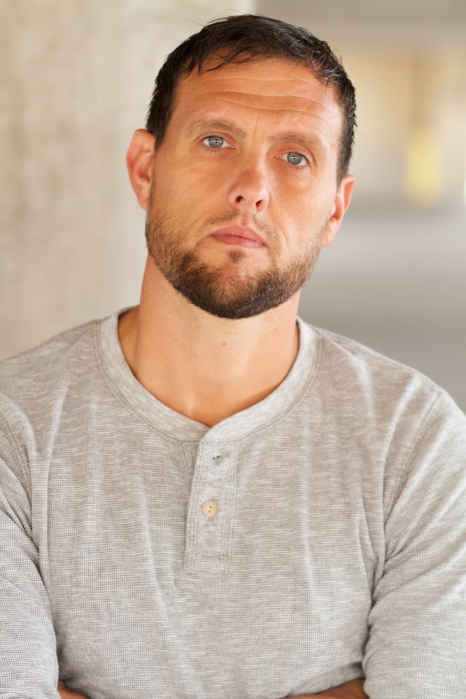 Samuel French as Det. Bernard Crooke in Towpath