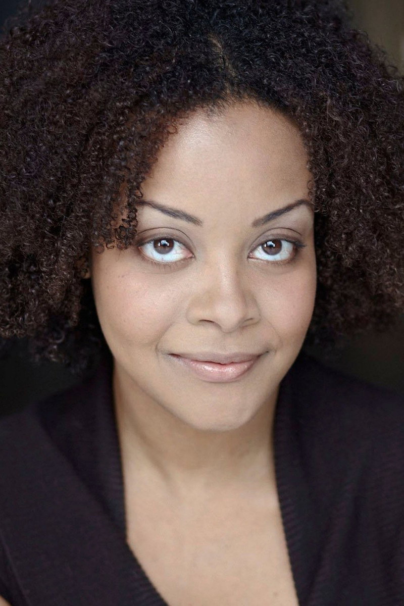 Letitia Brookes as NYC Airport Ground Staff Hostess in Autumn and the Black Jaguar