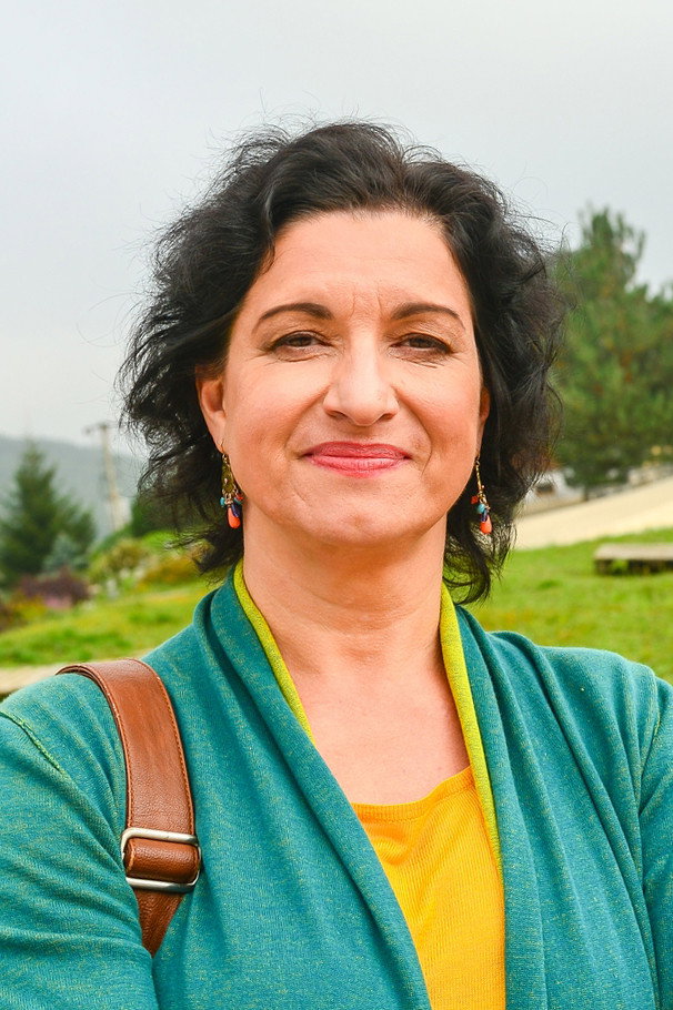 Judita Hansman as Dominik's mother in If Only You Were Mine